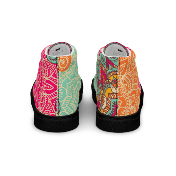 Glow Getter: Women’s high top canvas shoes